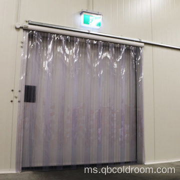 Tirai pintu PVC telus yang disesuaikan dengan fleksibel yang disesuaikan